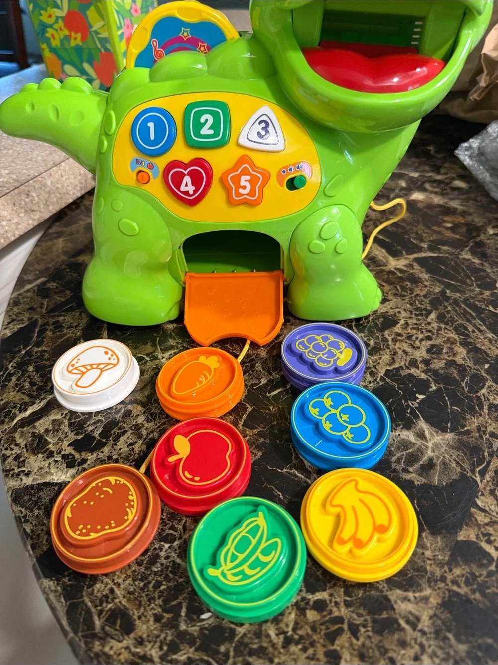 VTech Chomp & Count Dino with Accessories, Baby and Toddler Toys